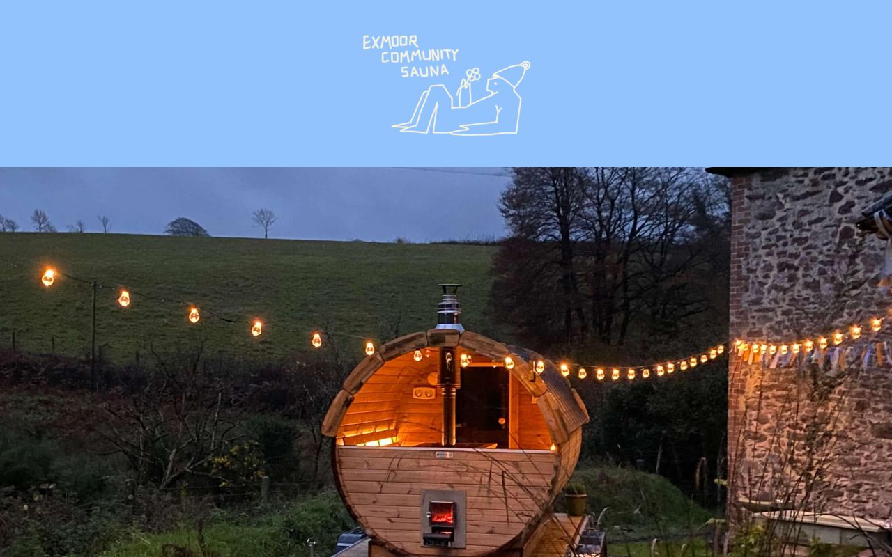 Exmoor Community Sauna in Dulverton
